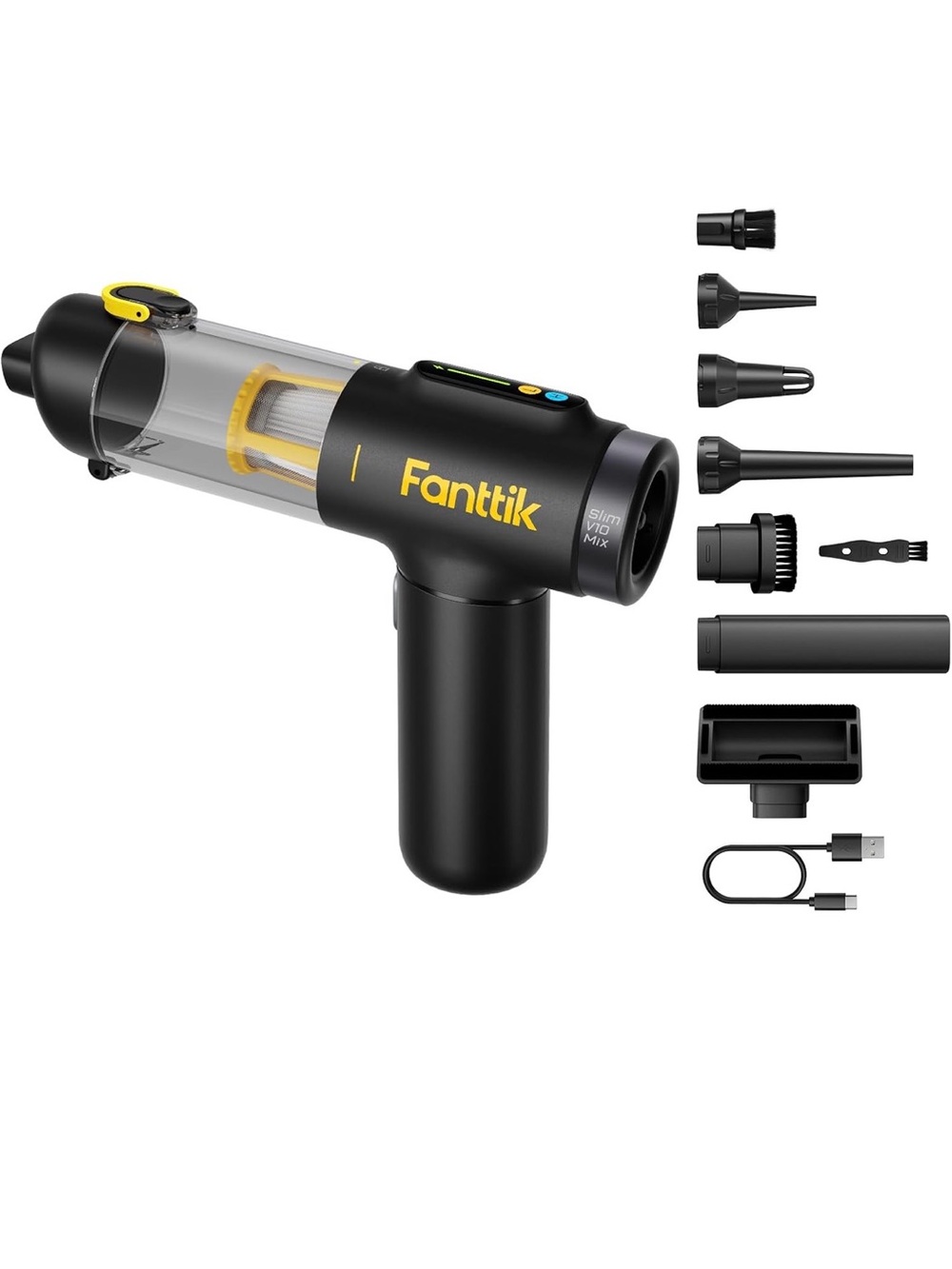 Fanttik X100 Mix Cordless Handheld Vacuum / blower / Inflate NWT